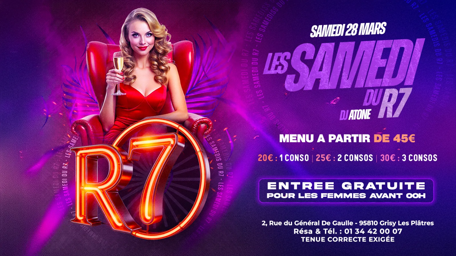 ✨ SAMEDI 28 MARS – LES SAMEDIS DU R7 ✨