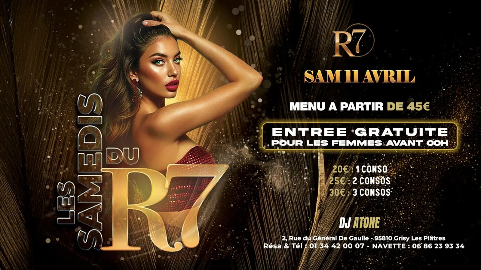 🔥✨ **SAMEDI 11 AVRIL – LES SAMEDIS DU R7** ✨🔥
