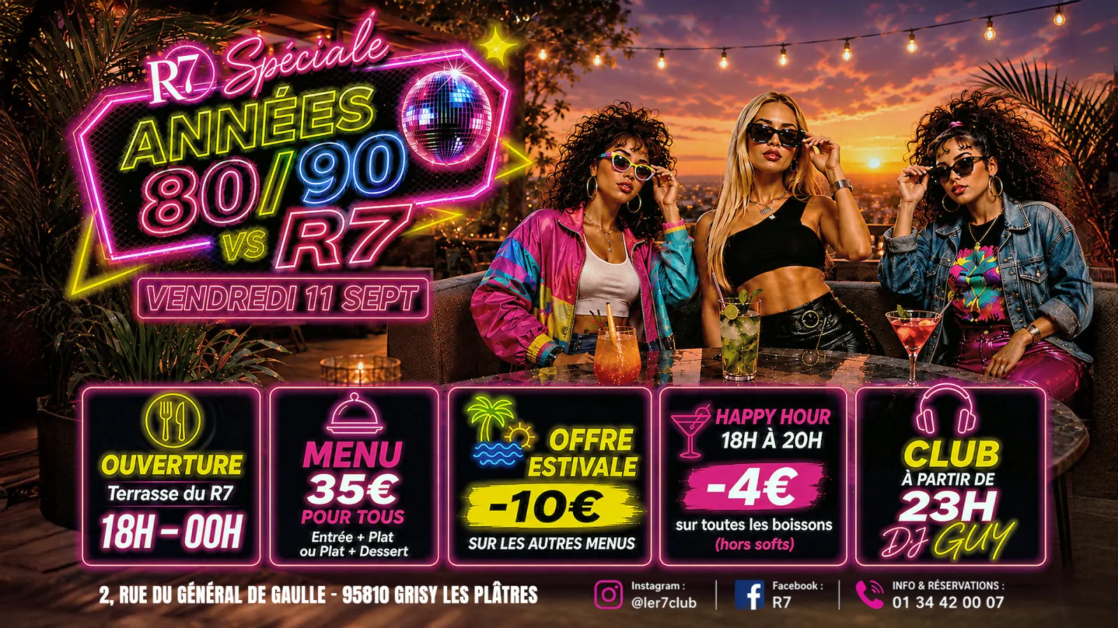 🔥 VENDREDI 11 SEPTEMBRE – ANNÉES 80/90 VS R7 ! 🔥