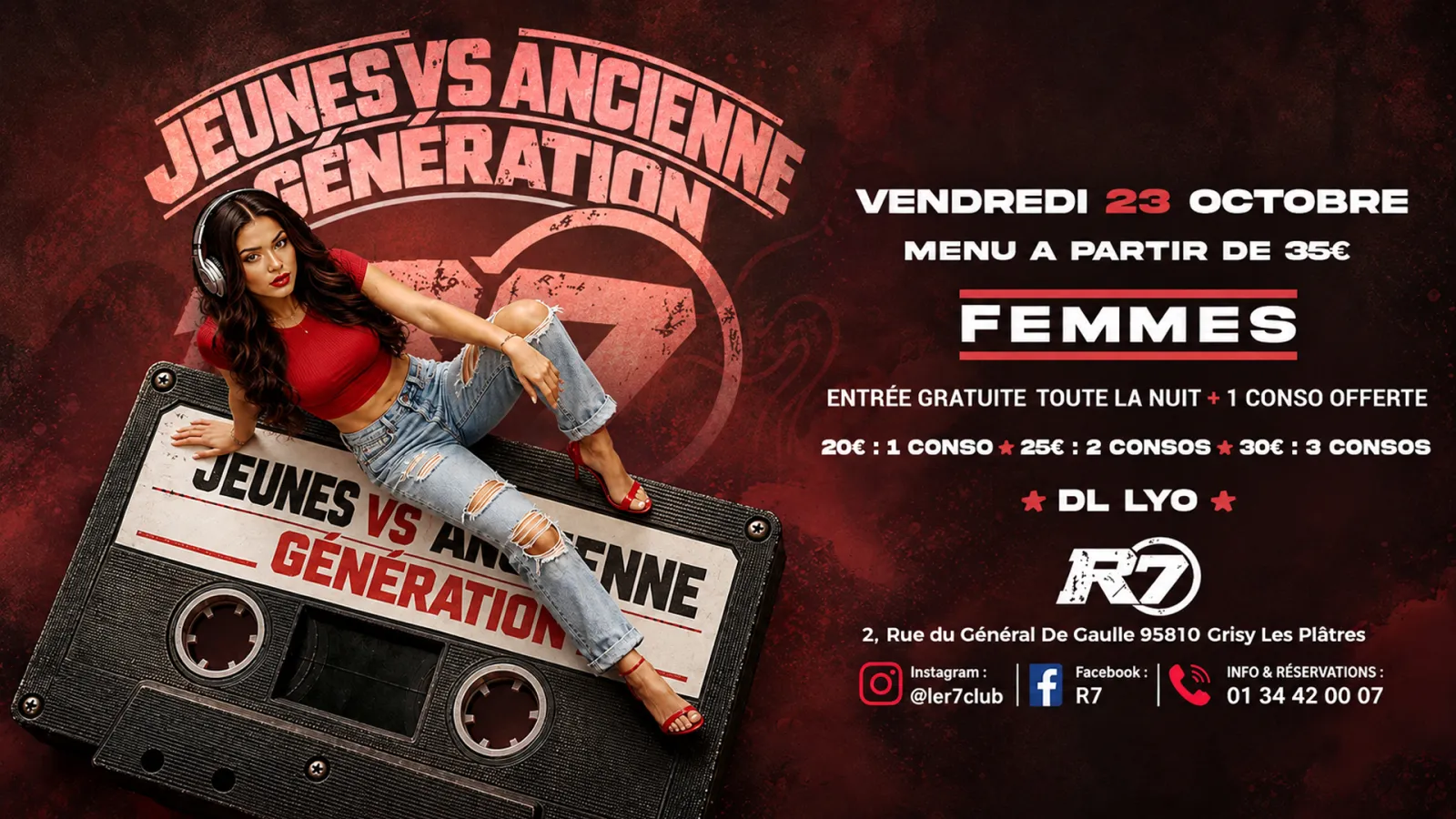🔥🎶 **VENDREDI 23 OCTOBRE – JEUNES VS ANCIENNE GÉNÉRATION !** 🎶🔥
