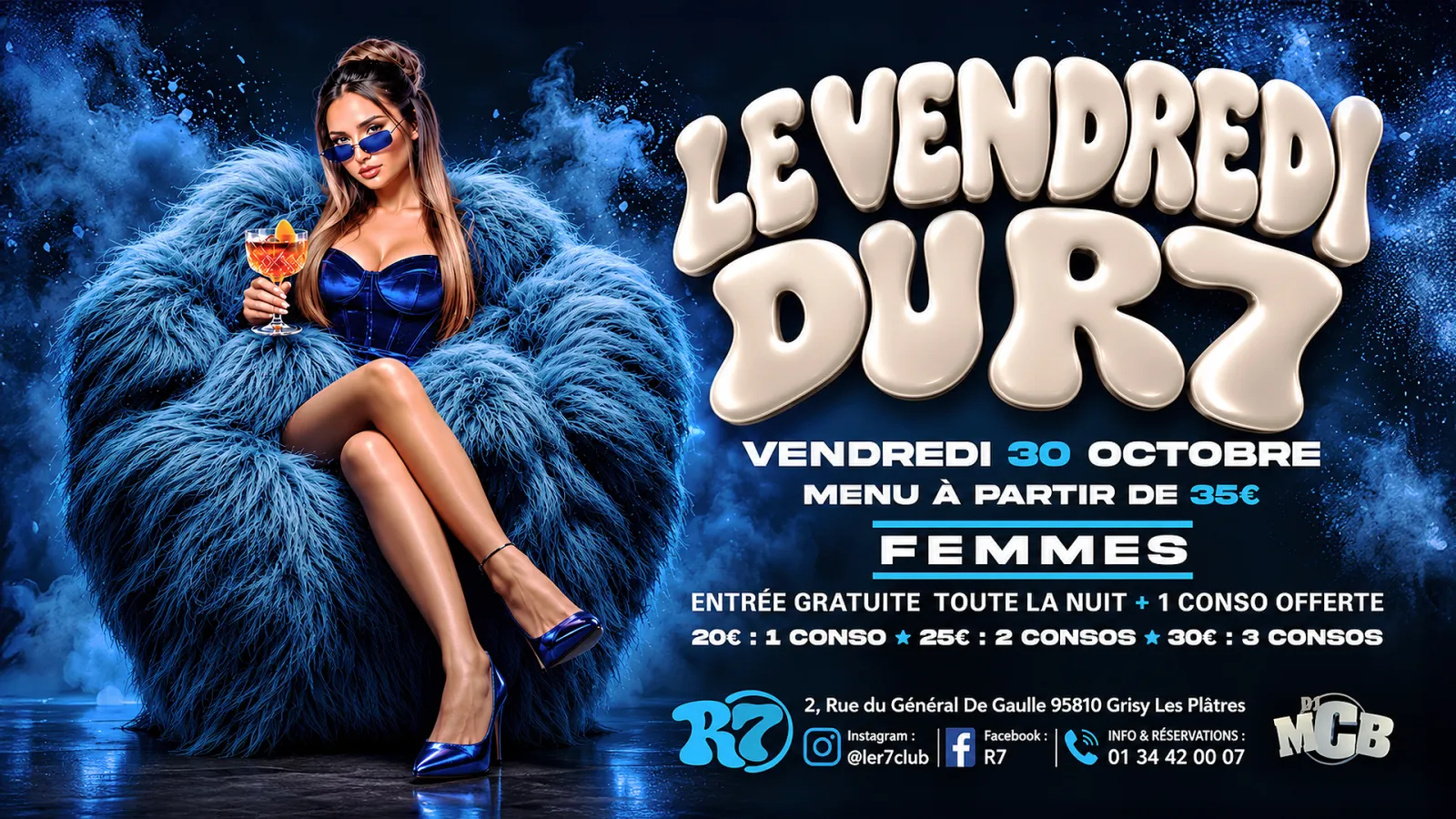 💙🔥 VENDREDI 30 OCTOBRE – LE VENDREDI DU R7 ! 🔥💙